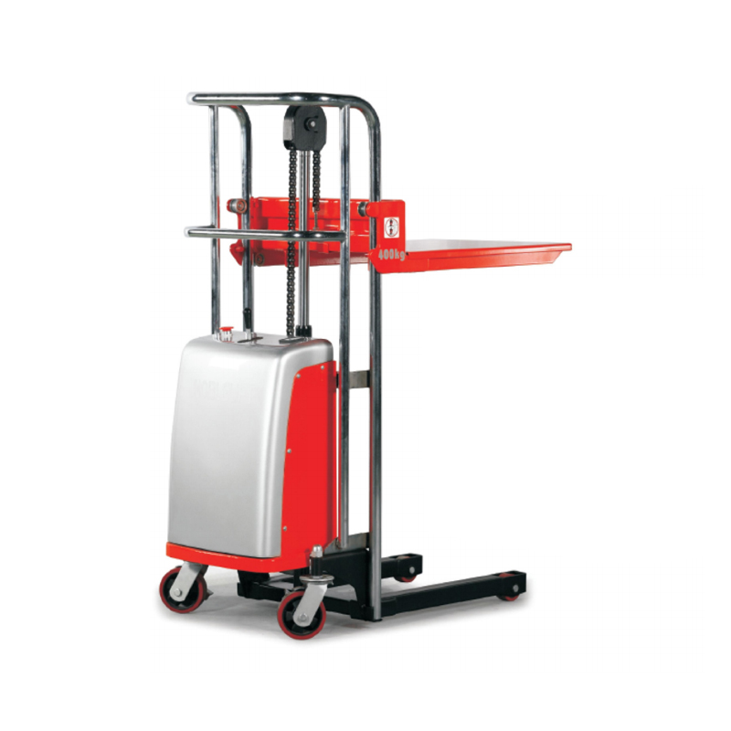 Impilatore elettrico con piattaforma